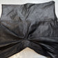 Spanx Leggings Womens Medium Tall Faux Leather Black Pull On Pants Slimming EUC