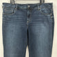 Silver Jeans Women 18 Elyse Slim Boot Cut Relaxed Blue Stretch Denim Western EUC