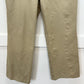 Escada Jeans Womens EUR46 Beige Bootcut Cropped Ankle Stretch Casual *Flaw