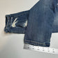 BKE Jeans Womens 27 Parker High Rise Ankle Skinny Blue Denim Grunge Distressed