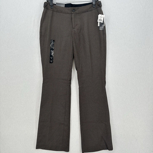 Banana Republic Pants Womens 6 Martin Bootcut Trouser Brown Preppy Career NEW