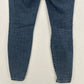 Good American Jeans Women 6 28 Good Waist Skinny High Rise Blue Denim Distressed