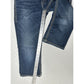 Silver Jeans Women 31 Suki Surplus Capri Curvy Midrise Denim Blue Western Cowboy