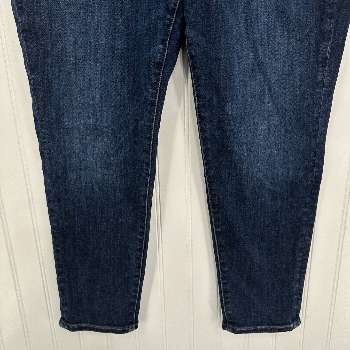 American Eagle Jeans Womens 18 Highest Rise Jegging Crop Next Level Stretch Blue