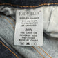 Judy Blue Jeans Womens 20W Skinny Blue Stretch Dark Denim Comfort Plus Size EUC