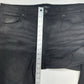 Lularoe Jeans Womens 34 US 16 Boyfriend Black Stretch Denim Tummy Panel EUC