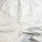 J Jill Pants Medium Purejill Linen Pull On Neutral White Roll Up Hem Coastal EUC