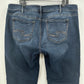 Silver Jeans Women 18 Elyse Slim Boot Cut Relaxed Blue Stretch Denim Western EUC