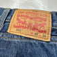 Levis Jeans Mens 40x32 Blue 505 Regular Straight American Work Medium Denim EUC