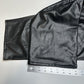 Abercrombie Fitch Pant 34 18 Faux Leather Ankle Straight Ultra Hi Rise Curve EUC