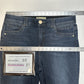 Democracy Jeans Womens 14 Skinny Ab Technology Blue Stretch Denim Booty Lift