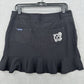 Pearly Gates Golf Skort Womens US 12 Pickleball Black Ripstop Skirt/Shorts EUC