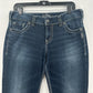 Silver Jeans Womens 32 Suki Slim Boot Curvy Midrise Blue Bootcut Denim Western