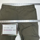 L Estrange Pants Mens Large The 24 Trouser Slim Fit Tapered Khaki Green Stretch