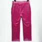 Juicy Couture Velour Pants XL Pink Wide Leg Pull On Lounge Y2K Barbie Girly