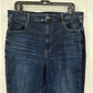 American Eagle Jeans Womens 18 Highest Rise Jegging Crop Next Level Stretch Blue