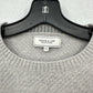 Frank Oak Sweater Womens XXL Wool Yak Gray Two Tone Cozy Winter Granny Cabin