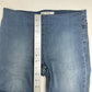 Free People Flare Jeans Womens 28 Midrise Pull On Blue Stretch Denim Bell Bottom