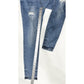 Judy Blue Jeans Womens 13 31 Skinny High Rise Blue Denim Embroidery Distress