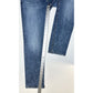 Silver Jeans Womens 33 Suki Slim Midrise Blue Stretch Denim Distressed