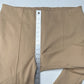 Express Pants Womens XL Columnist Wide Leg Crop High Rise Tan Ponte Career