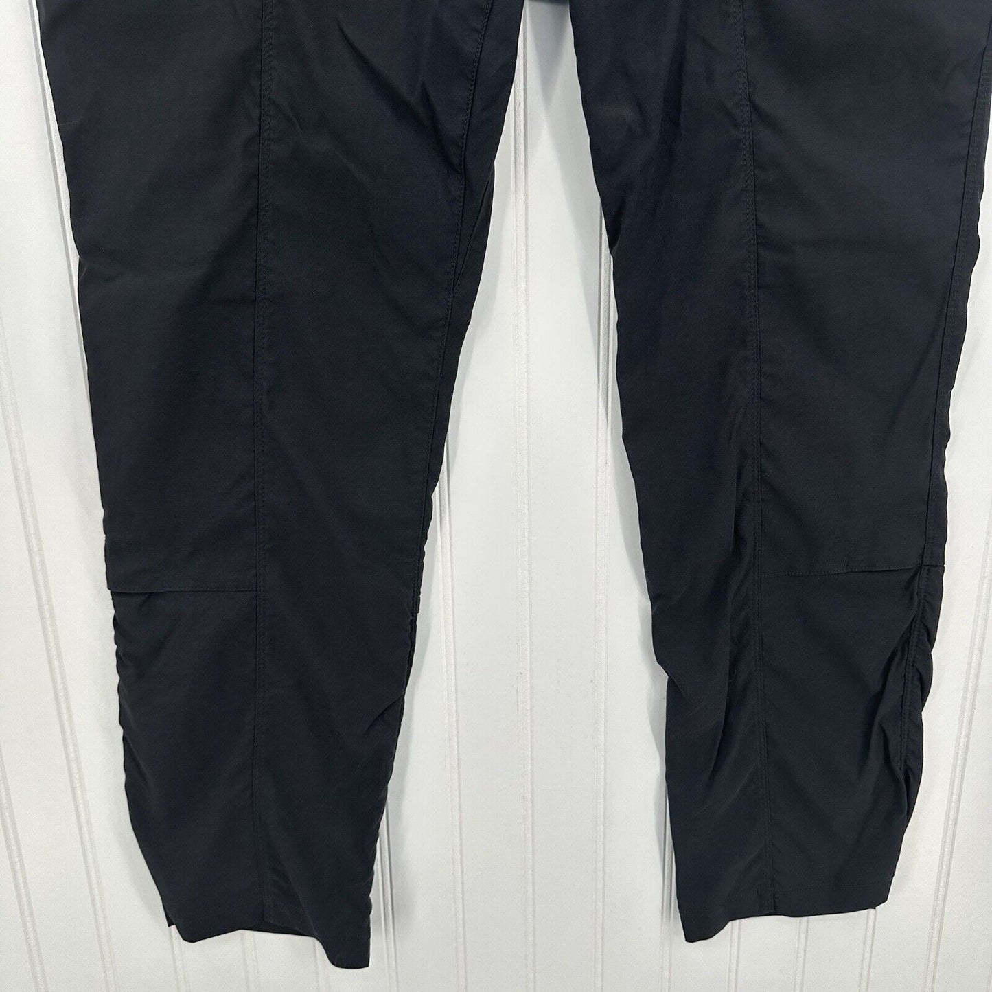 Duluth Trading Pants 14x29 Dry On The Fly Convertible Black Hiking Roll Up EUC