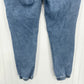 American Eagle Jeans 14 Jogger Next Level Stretch Blue Denim Comfy Cozy EUC