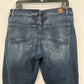 BKE Jeans Womens 31 Measures 35x30.5 Gabby Bootcut Blue Denim Dark Western Rodeo