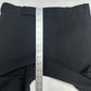 Vince Pants Womens 4 Straight Leg Trouser Black Wool Blend Minimalist Career EUC