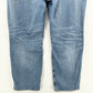 American Eagle Jeans Womens 20 Straight Curvy Stretch Blue Denim Distress Grunge