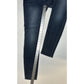 Judy Blue Jeans Womens 7 28 Skinny Blue Stretch Denim Distressed Dark Wash