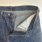 Levis 505 Jeans Mens 34x34 Blue Straight Leg Denim Dark Wash 100% Cotton Classic