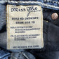 Miss Me Capri Jeans 25 Lowrise Denim Aztec Embroidery/Rhinestones/Studs Distress