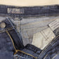 Silver Suki Surplus Bootcut Sz 30 Curvy Stretch Denim Blue Jeans Dark Wash Flap