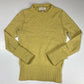 American Eagle Yellow Sweater Sz Small Womens Wool Angora Rabbit Hair Blend