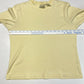 LL Bean Long Sleeve Crewneck Tee Shirt Sz Small Yellow Butter Casual Top EUC