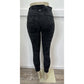 Lululemon Wunder Under High Rise Tight 25" Sz 10 Black/Gray Camo Crop Legging