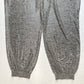 Anthropologie Melora Silver Metallic Jogger Sz Large Pull On Casual Pant Elastic