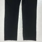 Betabrand Dress Pant Yoga Pants Medium Short Black Pull On Stretch Straight Leg