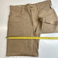 GAP Cheeky Midi Shorts 31/12 Tall (33"Waist) High Rise Tan Fray Button Fly NEW