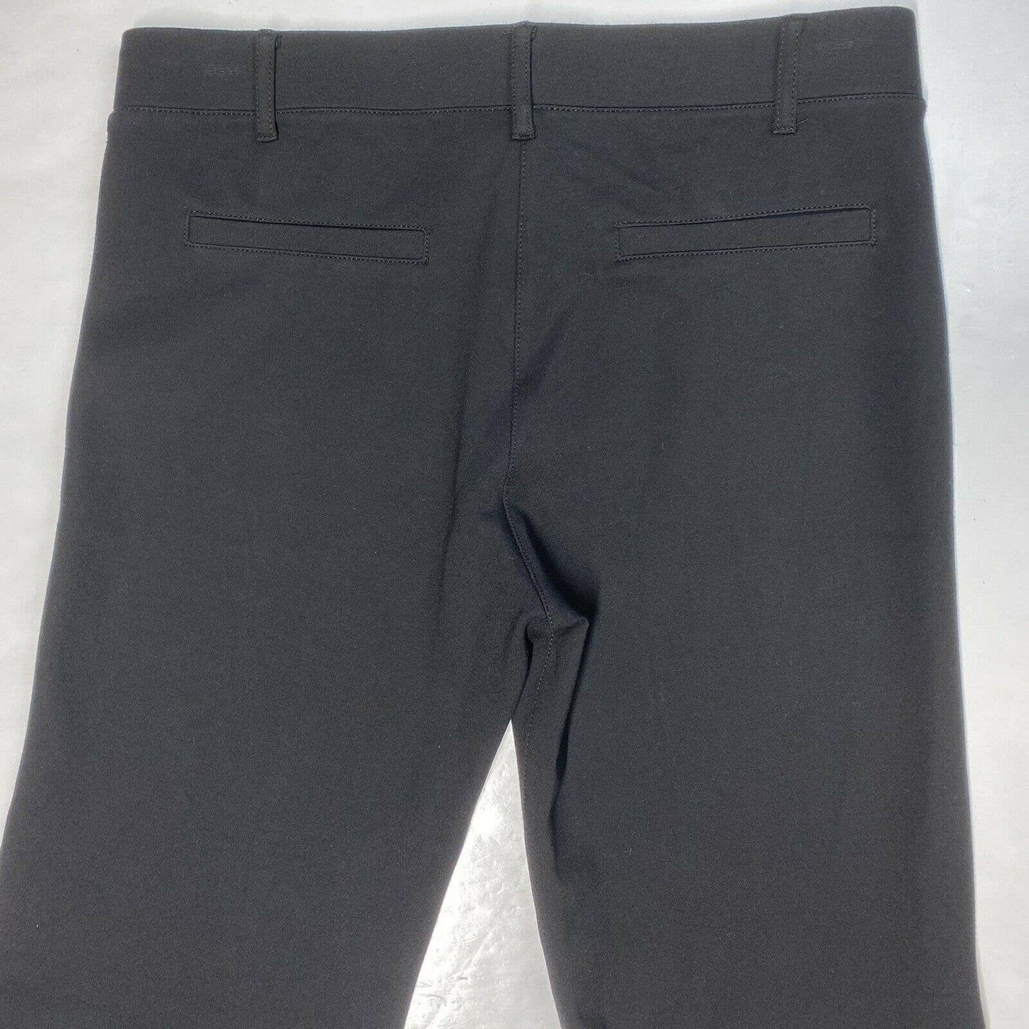 Betabrand Dress Pant Yoga Pants Bootcut Sz Small Black Pull On Stretch EUC