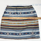 Jones New York 100% Linen Wrap Skirt Sz 12 (29"Waist) Aztec Stripes Multicolor