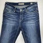 BKE Buckle Dakota Crop Sz 28 Womens Midrise Denim Blue Cropped Jean Dark EUC