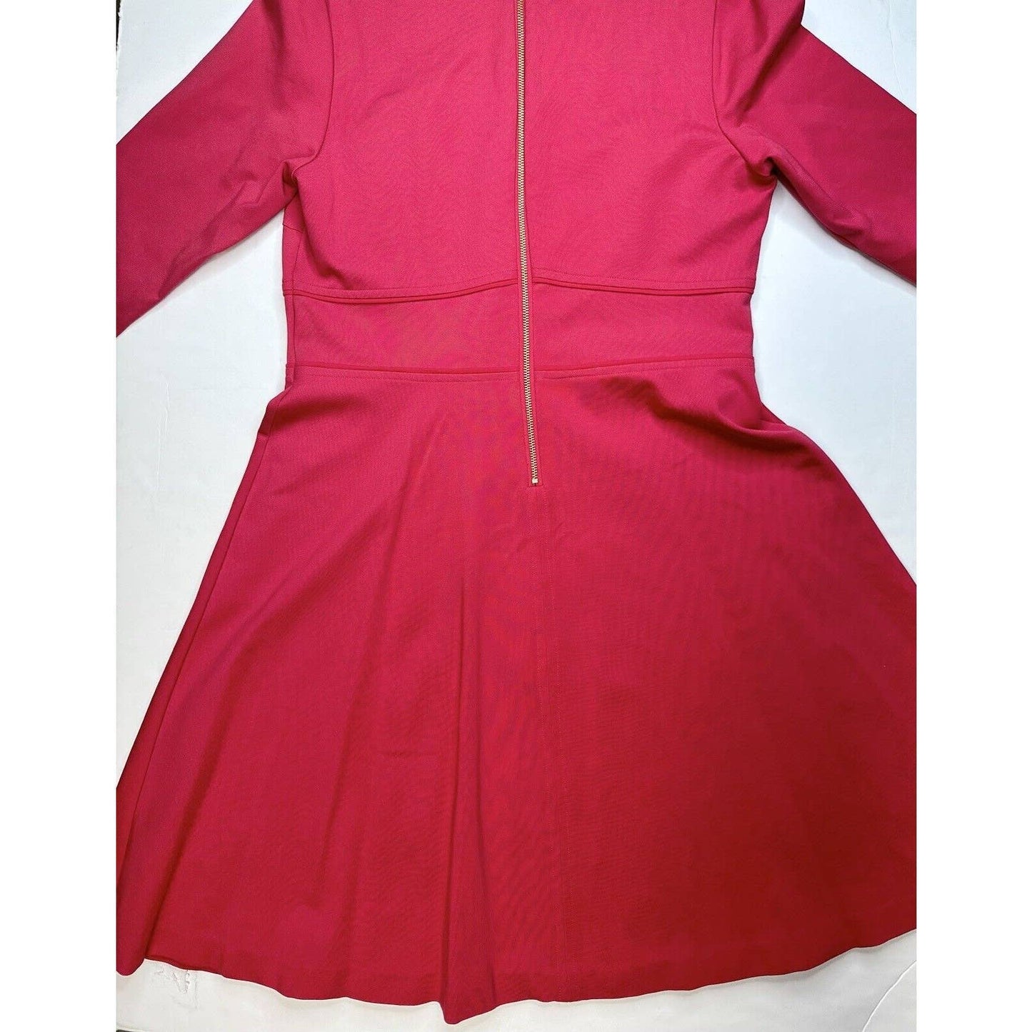 Boden Clerkenwell Ponte Knit Dress (US 14/UK 18) Pink Lined Fit Flare EUC