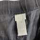 J.Jill Corduroy Jeans Womens 14 (33"Waist) Black High Rise Embroidered Flowers