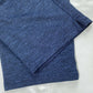 T by Talbots Crop Pants Sz Small Marled Navy Blue Pull On Casual Lounge Pant EUC