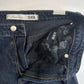 Lovers + Friends Mason Skinny Jeans Sz 26 High Rise Blue Denim Distressed *Flaw