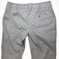 Eileen Fisher Chino Straight Leg Pants Womens 14 Gray Cotton/Lyocell Zipper