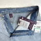 Gloria Vanderbilt Amanda Capri Jeans Womens 8 Classic Rise Light Blue Denim NEW