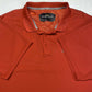 Cabelas Guidewear Shirt Sz 2XL Red/Orange Short Sleeve 1/4 Button Top Mesh EUC